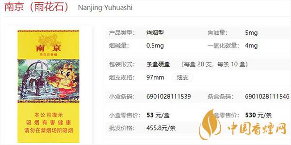 南京雨花石香烟品析南京雨花石价格表和图片一览2021