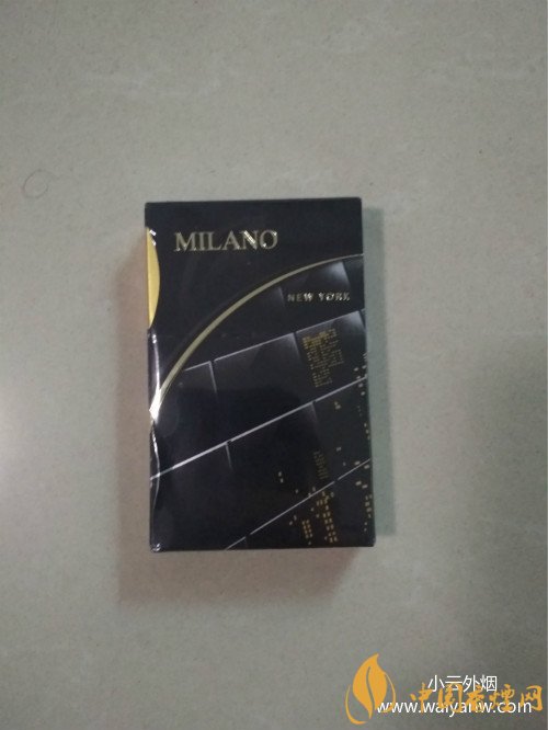 milano香烟黑色图片